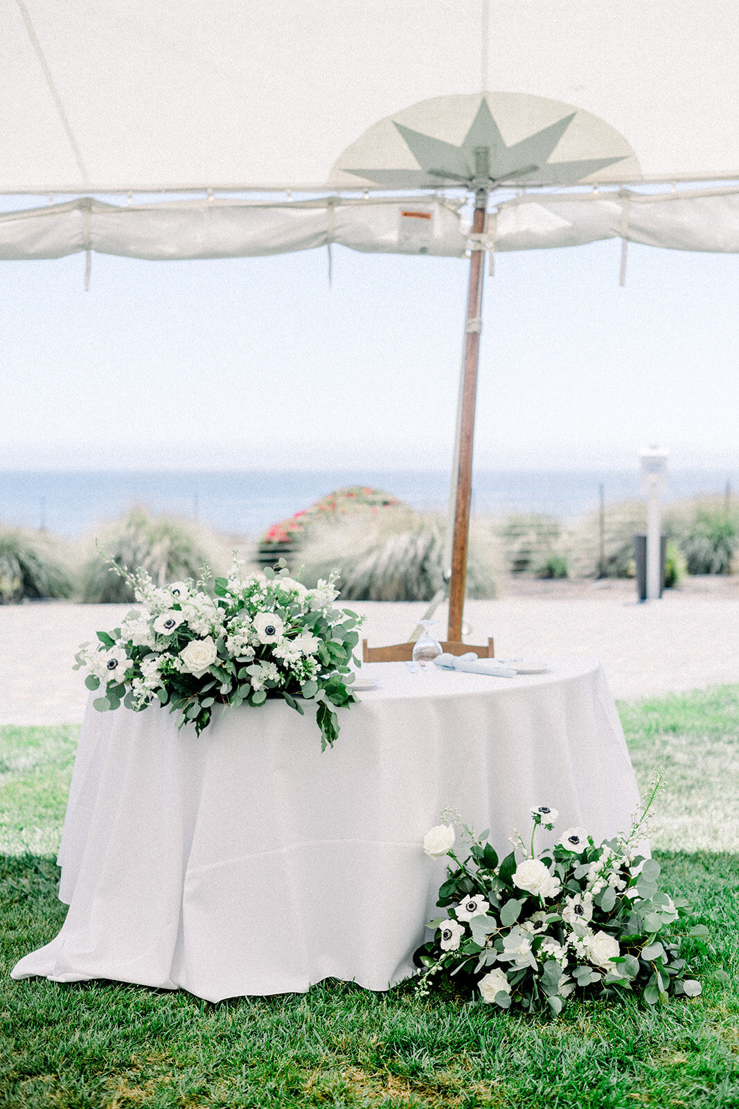 Luxury Wedding Tent Reception at Dolphin Bay Resort
