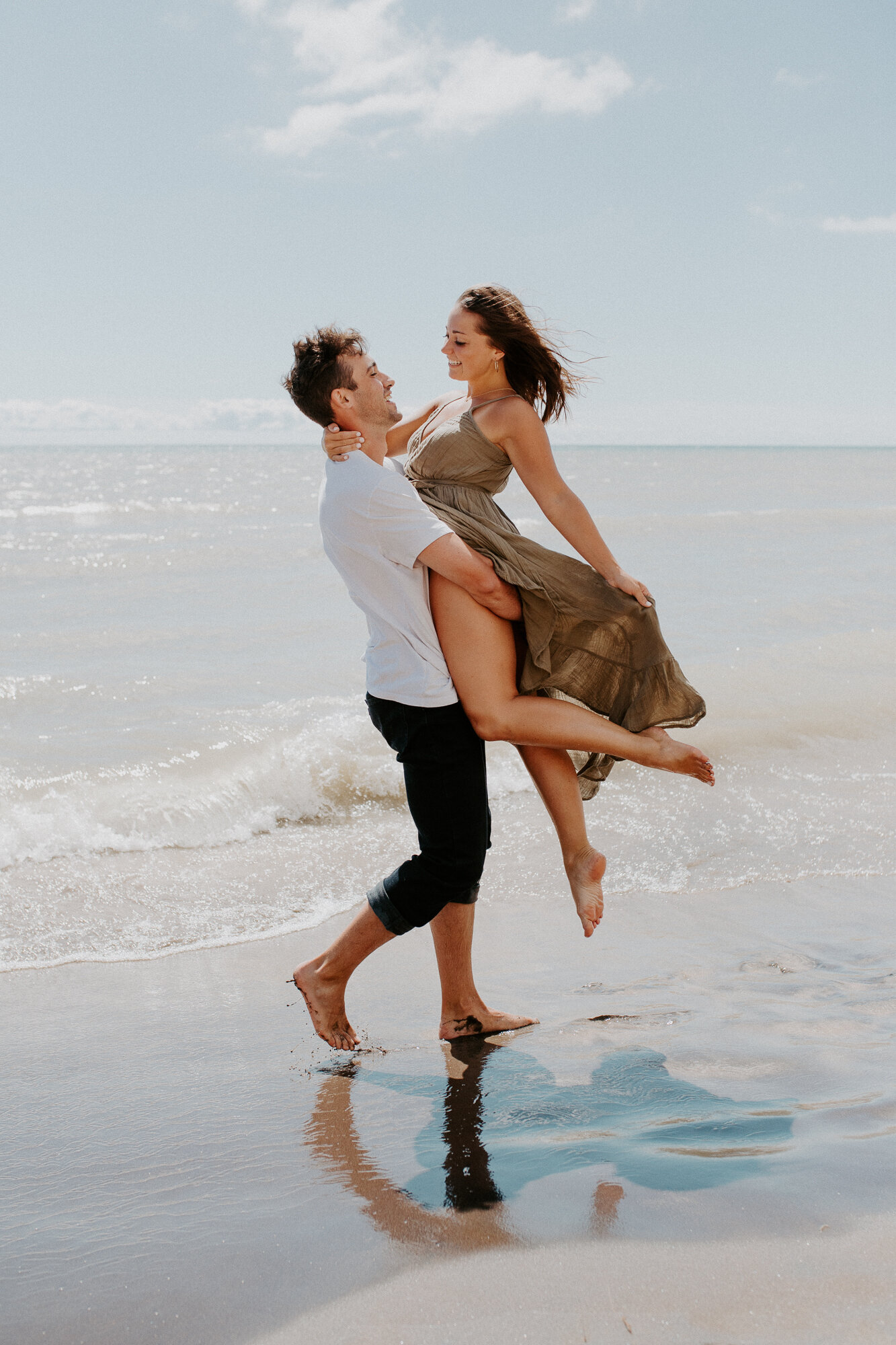 milwaukee wedding photographer kohler dunes