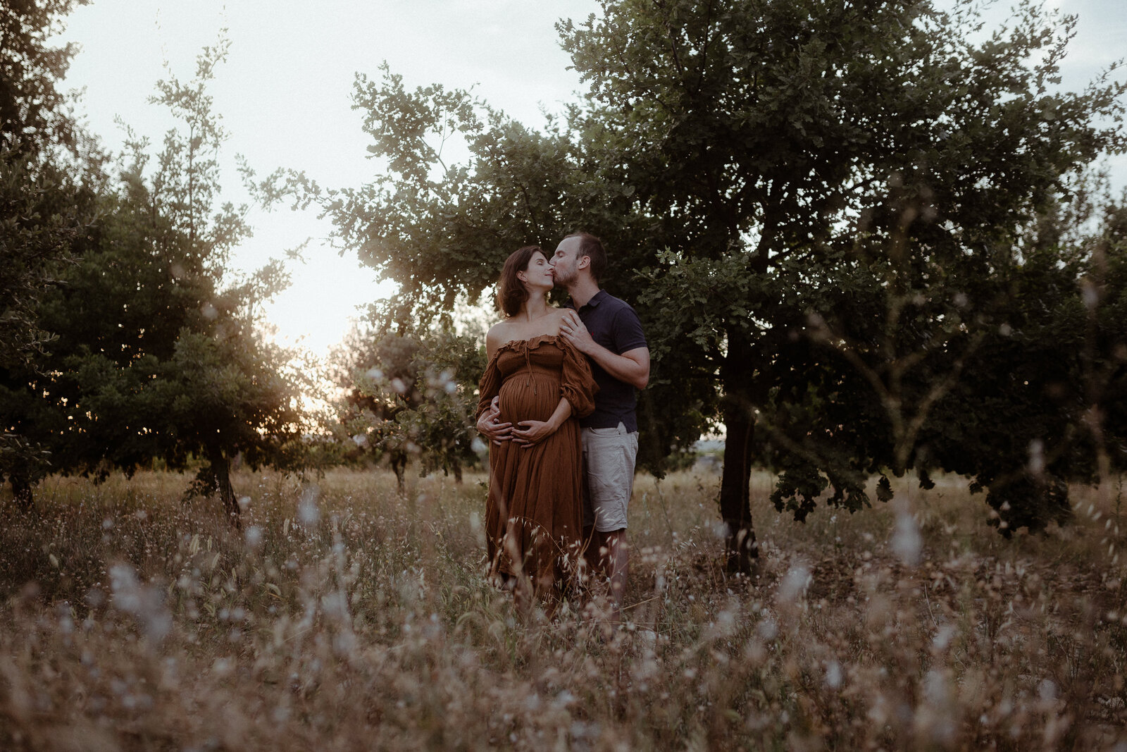 cinematic-sunset-maternity-shoot-south-of-france-61