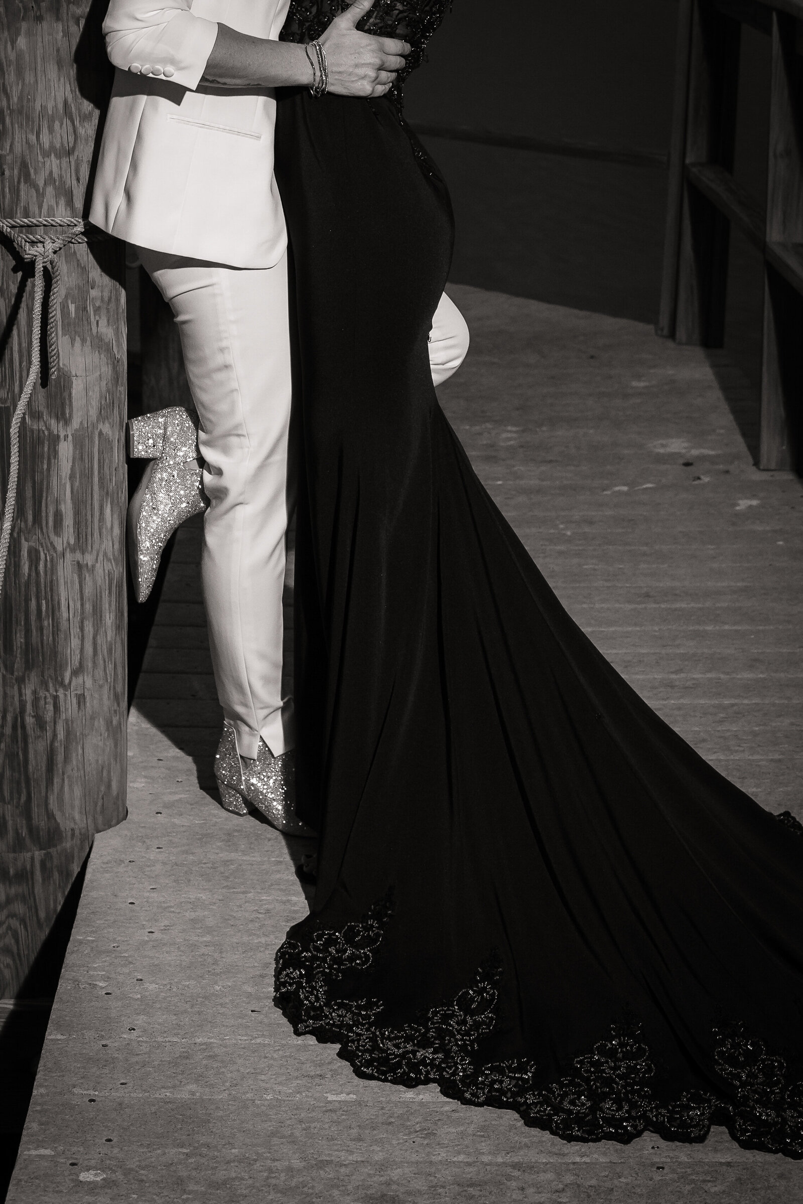 Annie + Tiff 1.21.23 Tampa Bay Watch Wedding - alt Photography - -378