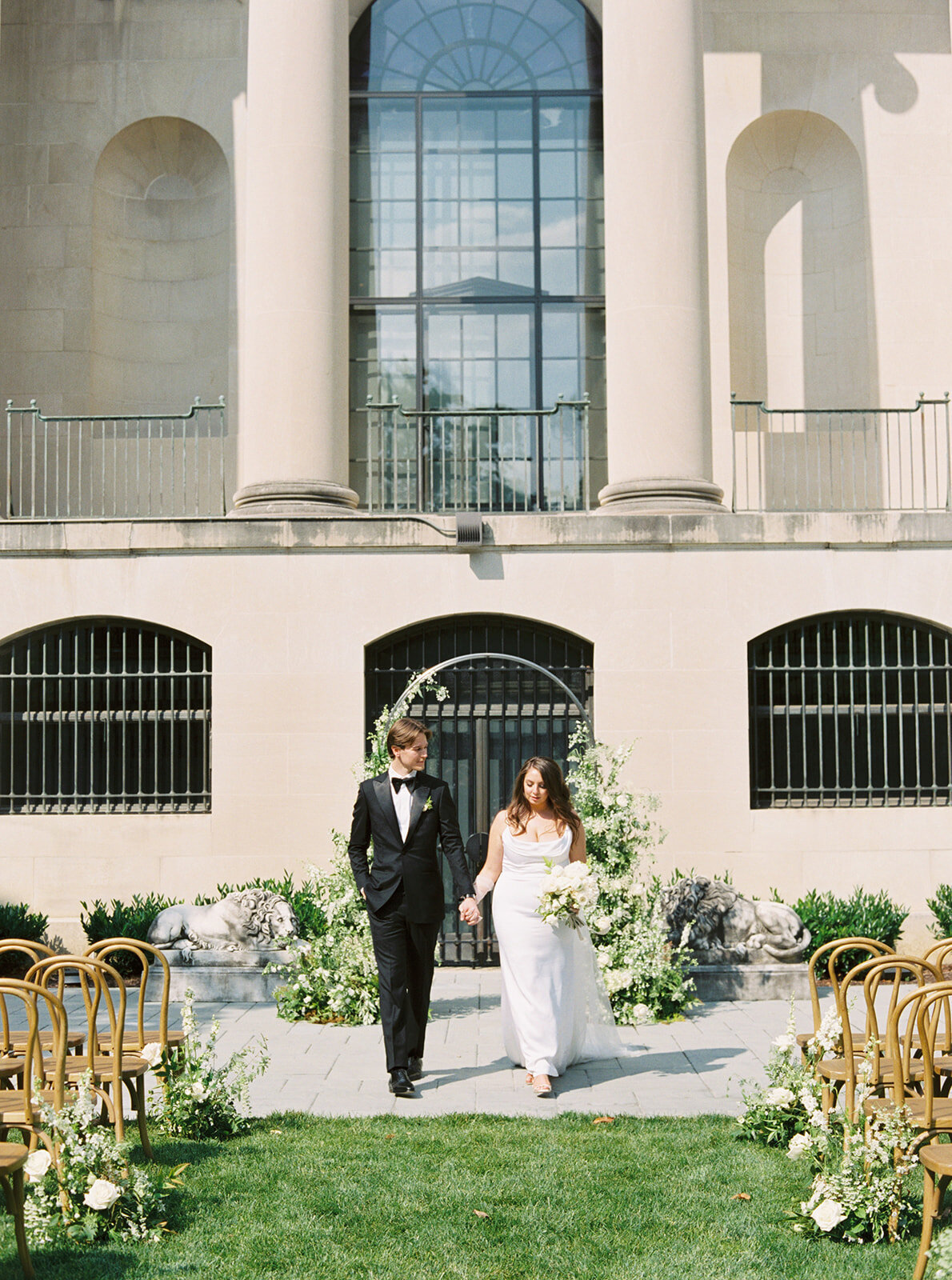 119_Kate Campbell Floral BMA Baltimore Museum of Art Wedding Portraits by Nikki Daskalakis photo