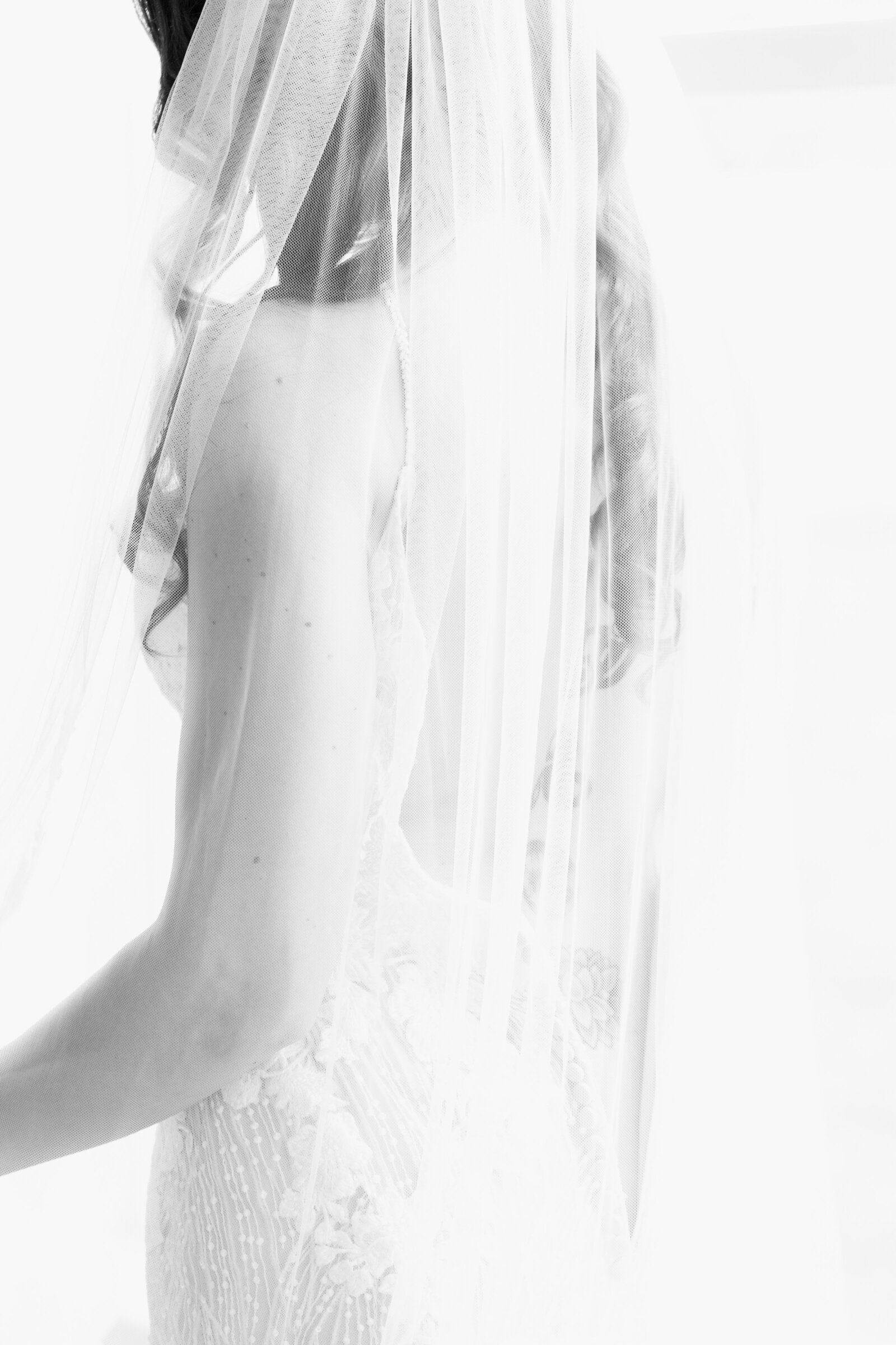 veil with boudoir