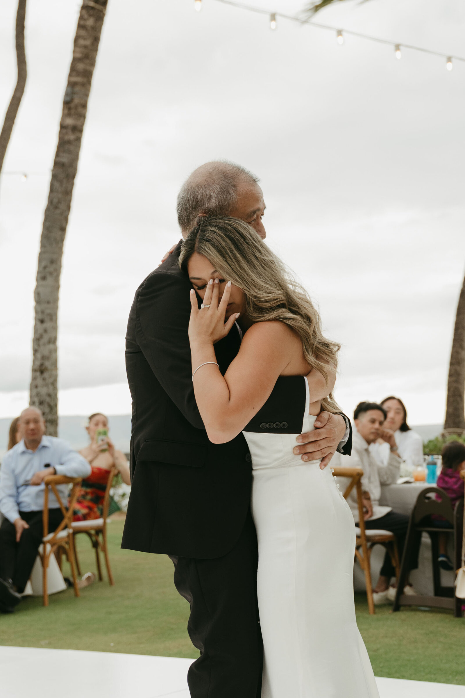 Kayli & Robbie first dance at Andaz Maui Wailea wedding