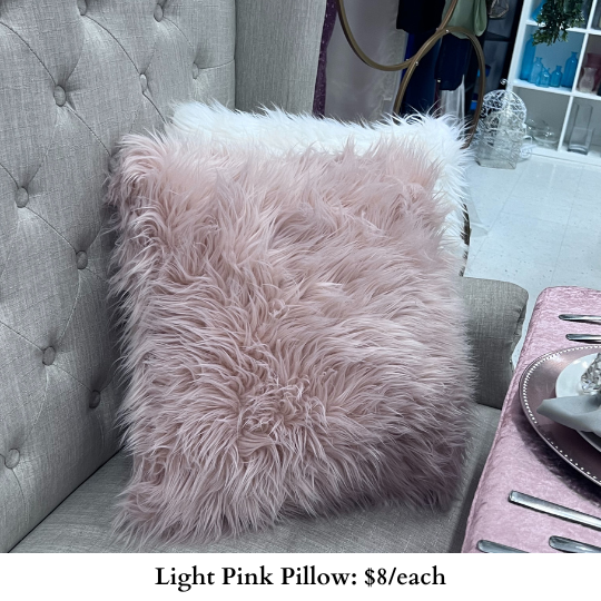 Light Pink Pillow-665