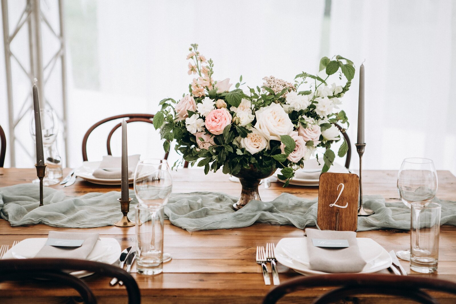 San Diego blush and blue wedding gallery