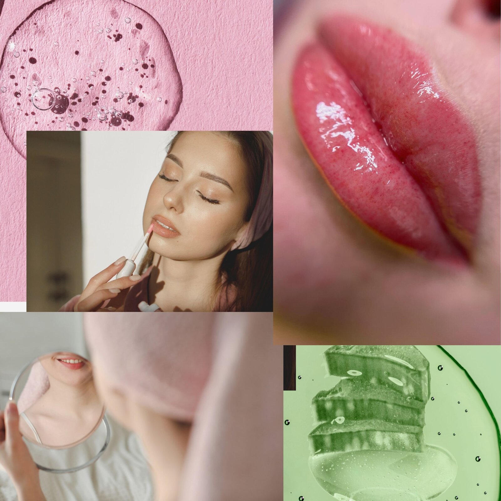 Collage for Lipgloss