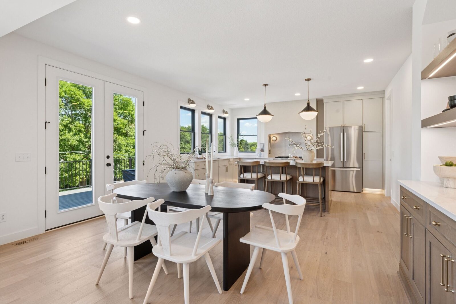4404 West 58th Street - Kitchen & Dining Natural Light & Interior Lighting Showcase