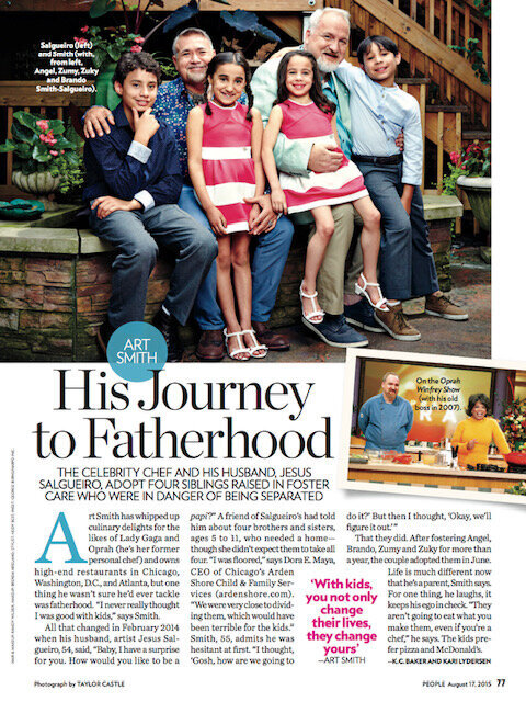 Art Smith People Magazine Shoot