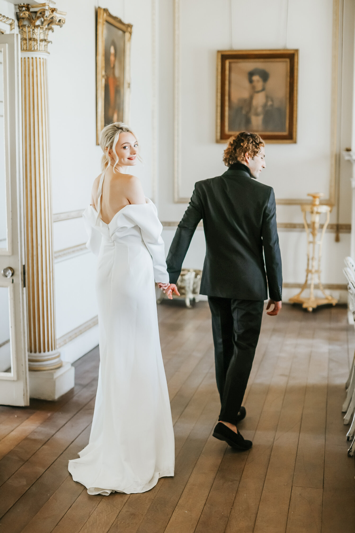 black-tie-wedding-white-wedding-dress