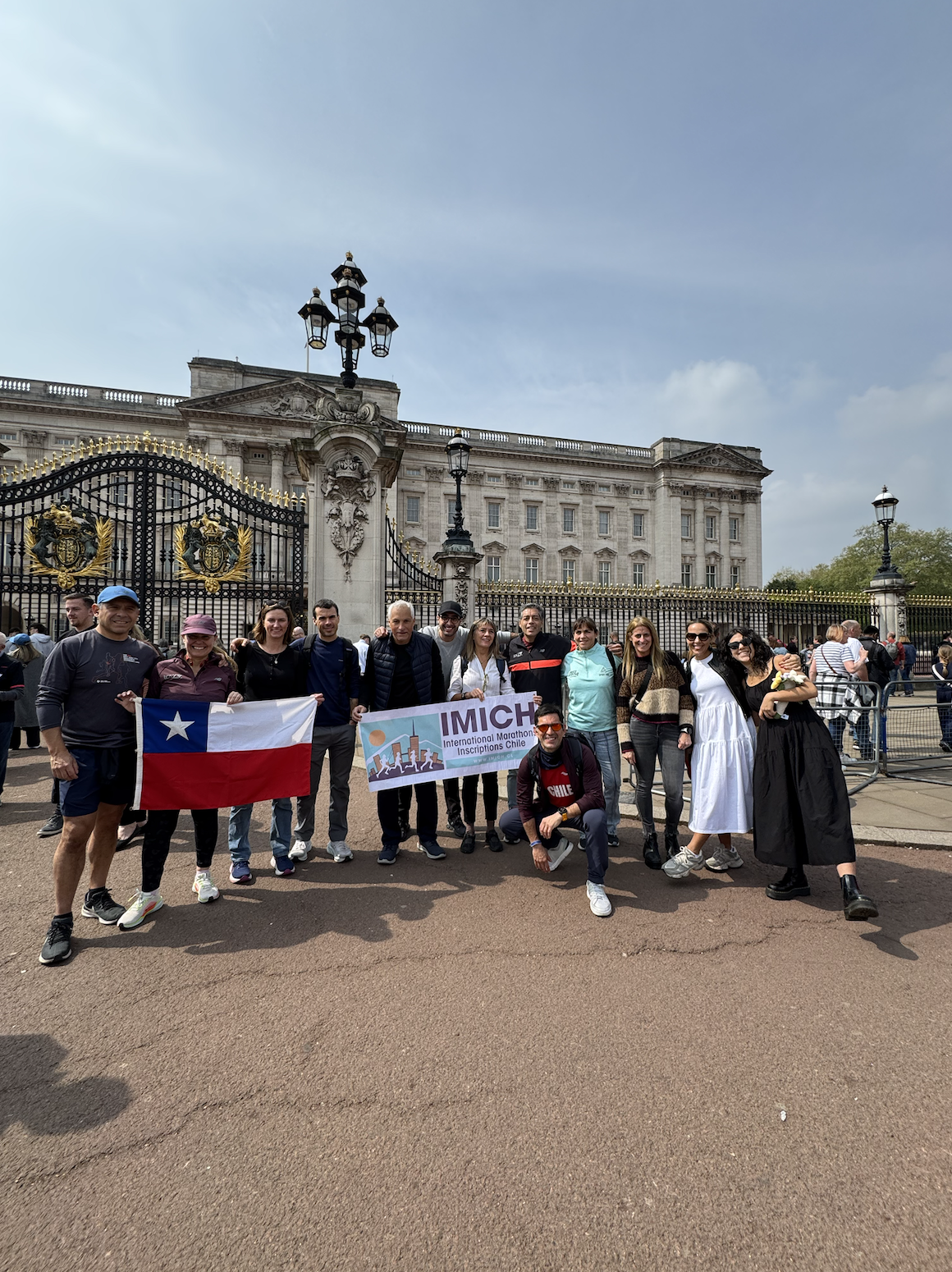 chilenos maraton londres 