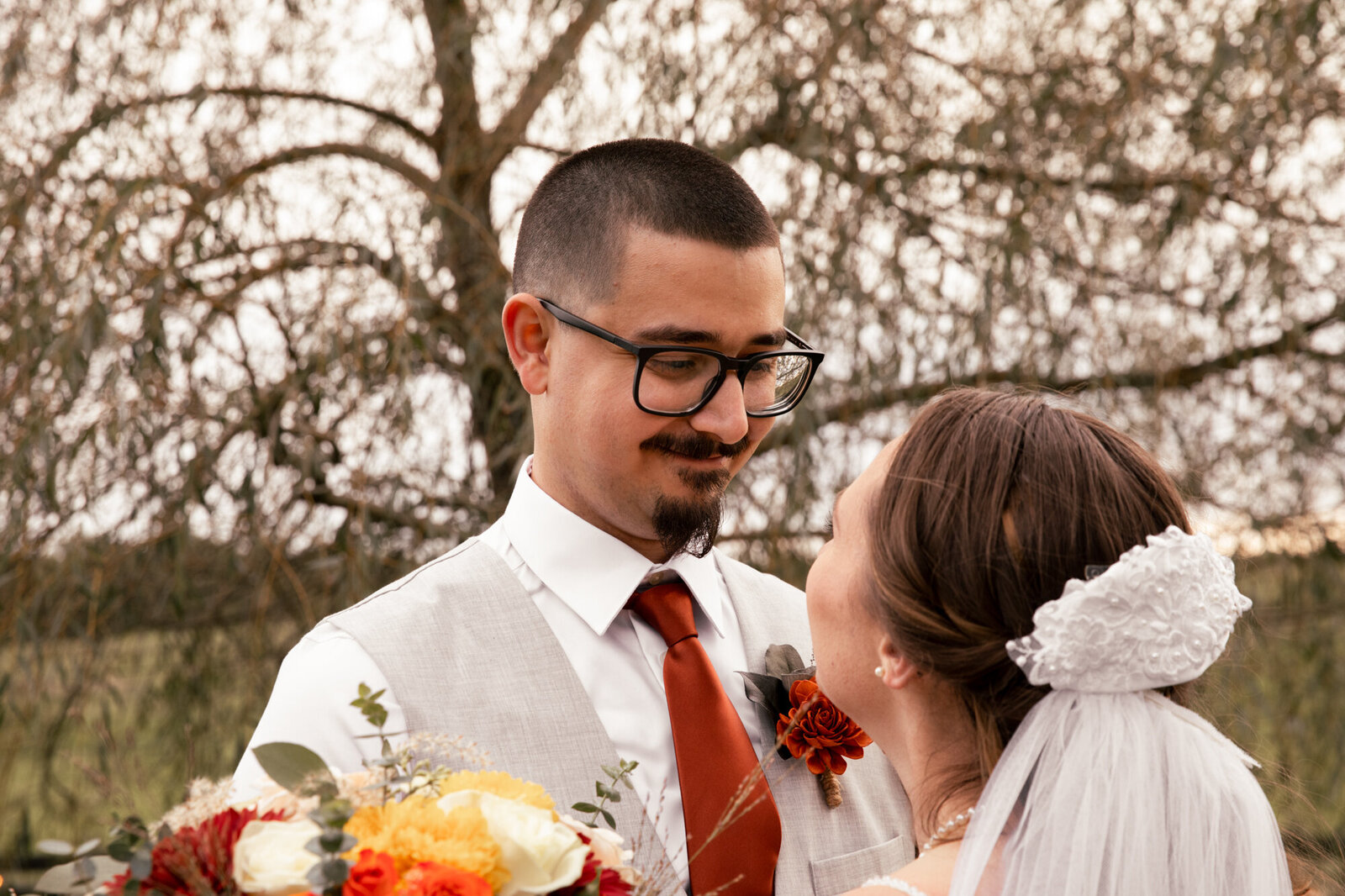 bride and groom photo