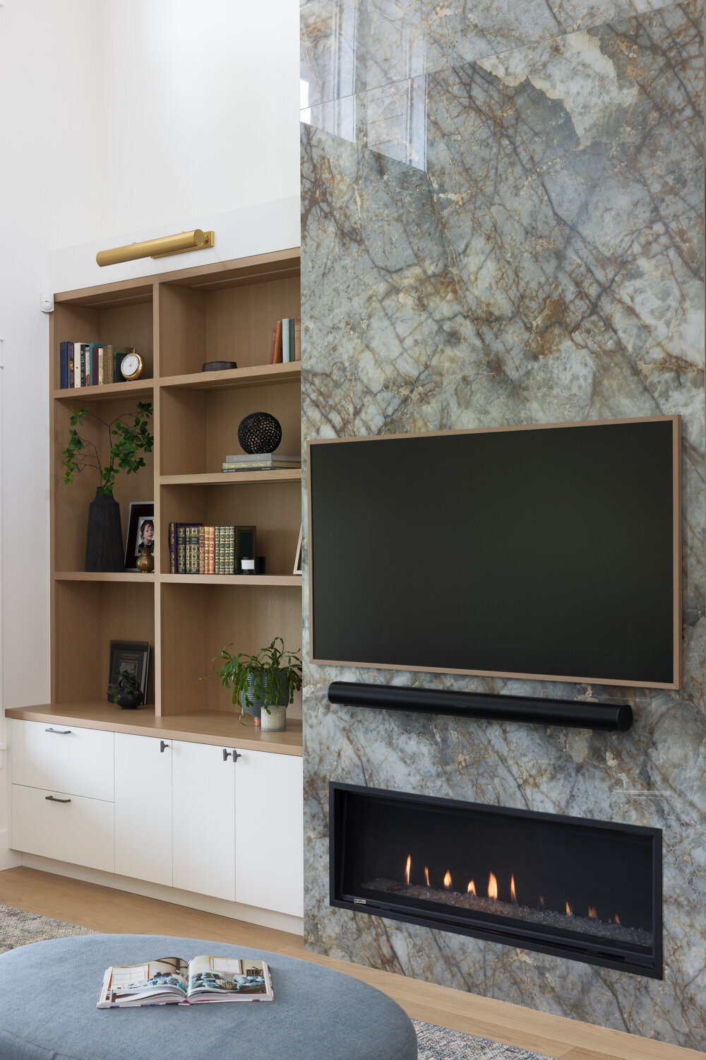 gas-fireplace-design-blue-tile-Align-Interior-Design