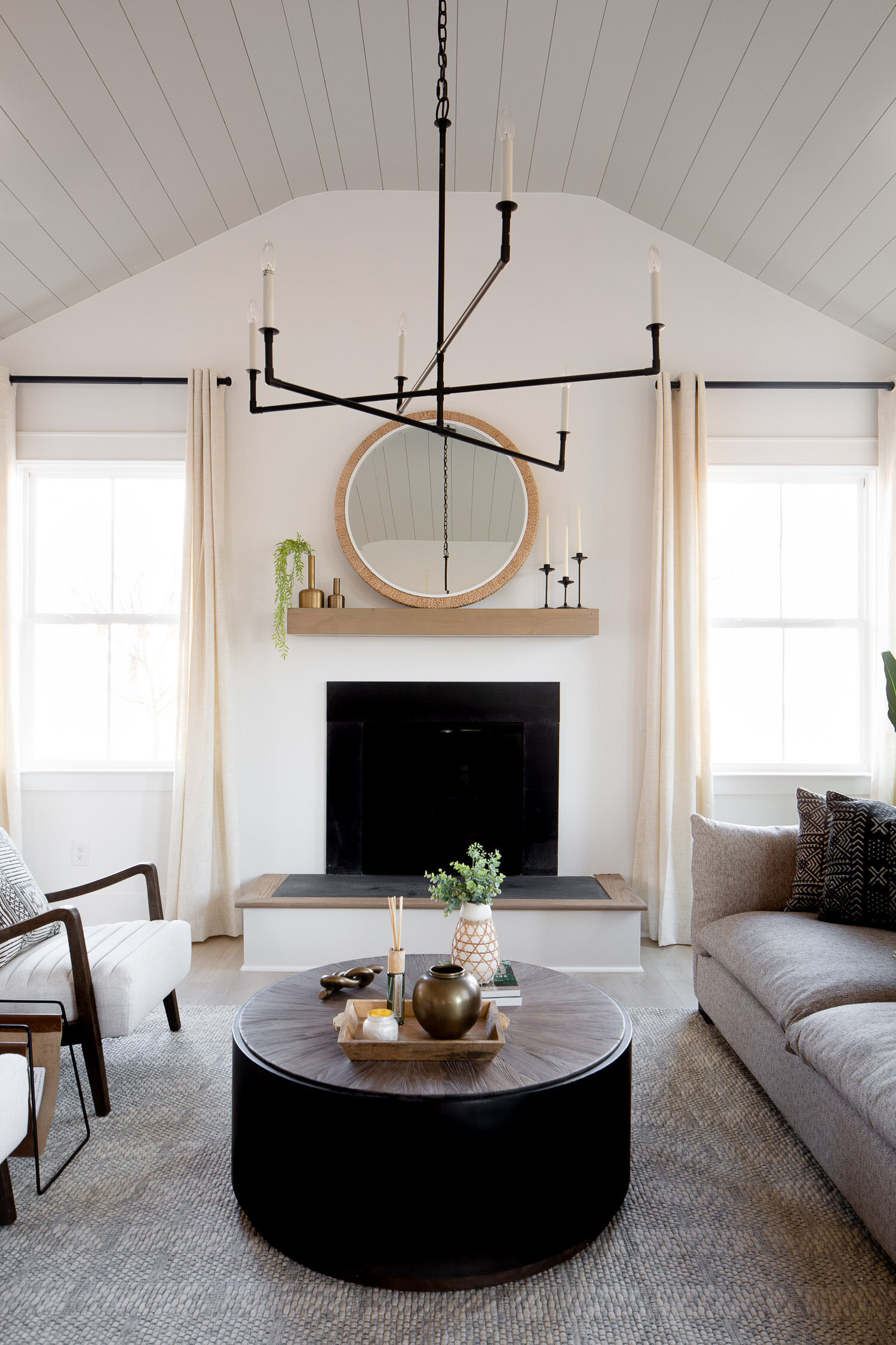 Cresent homes design of living room
