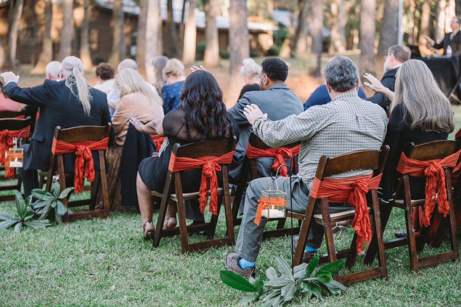 Prayers by guests ceremony