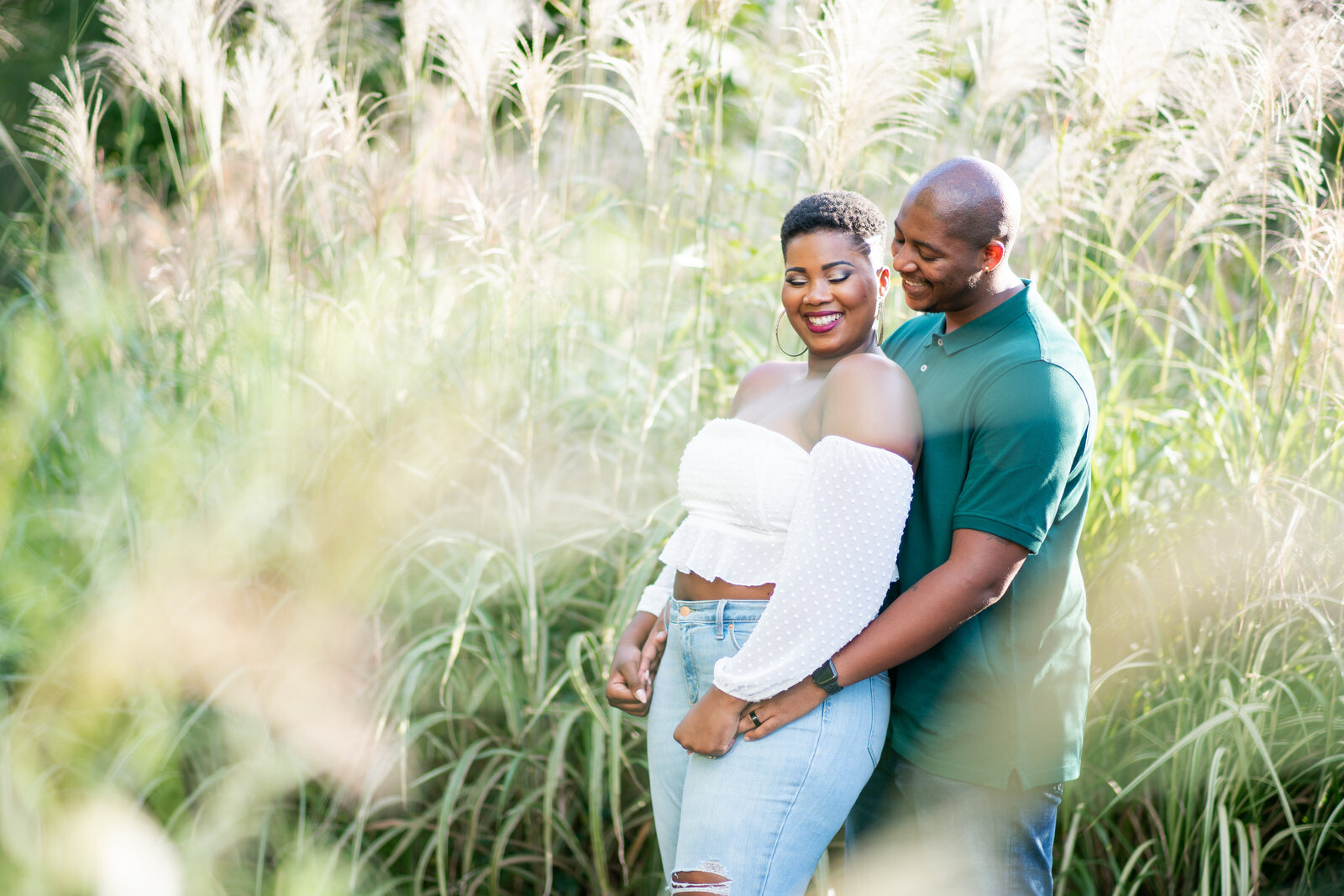 Fourth ward park engagement session