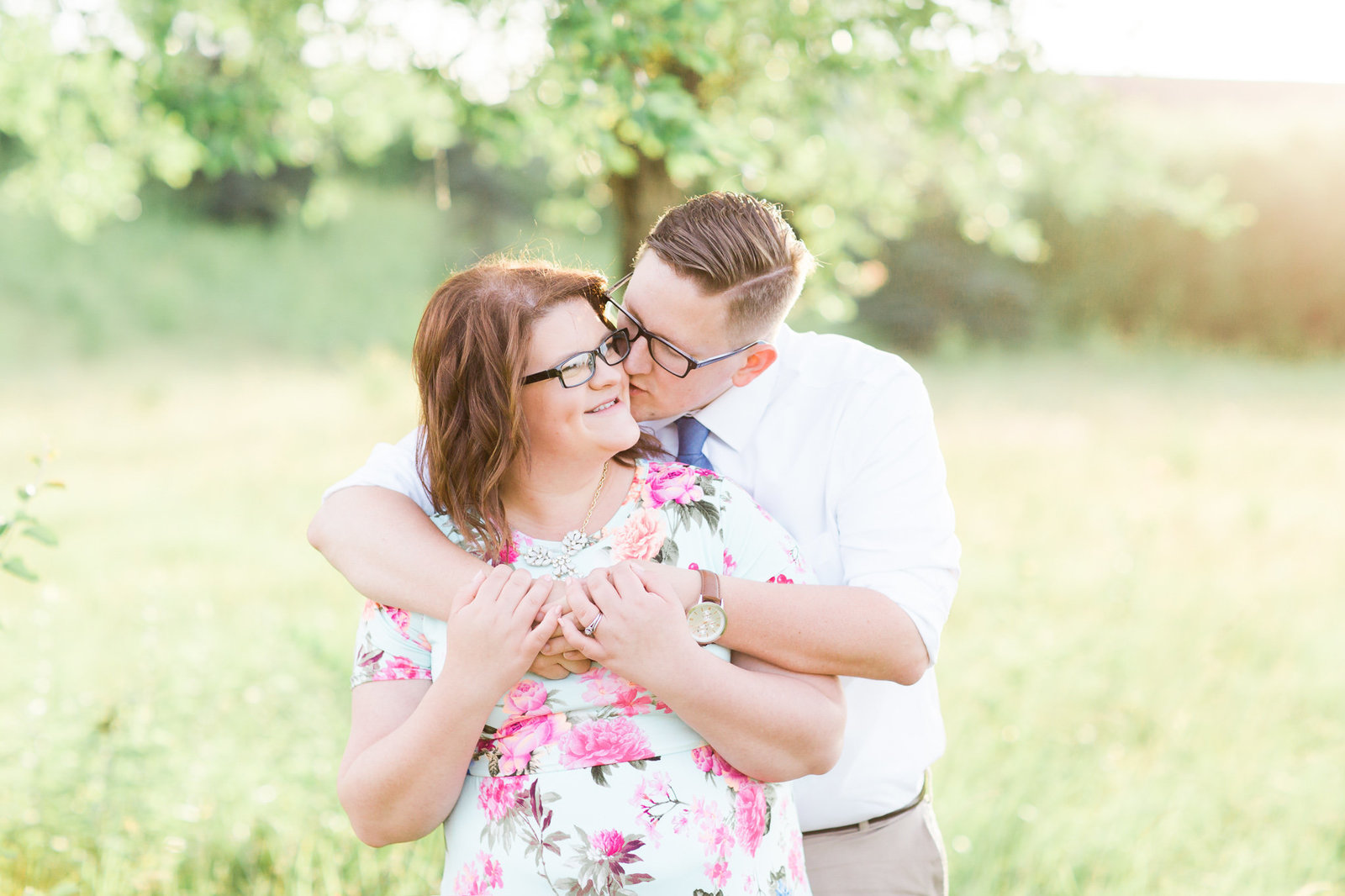Engagement session in Akron Ohio