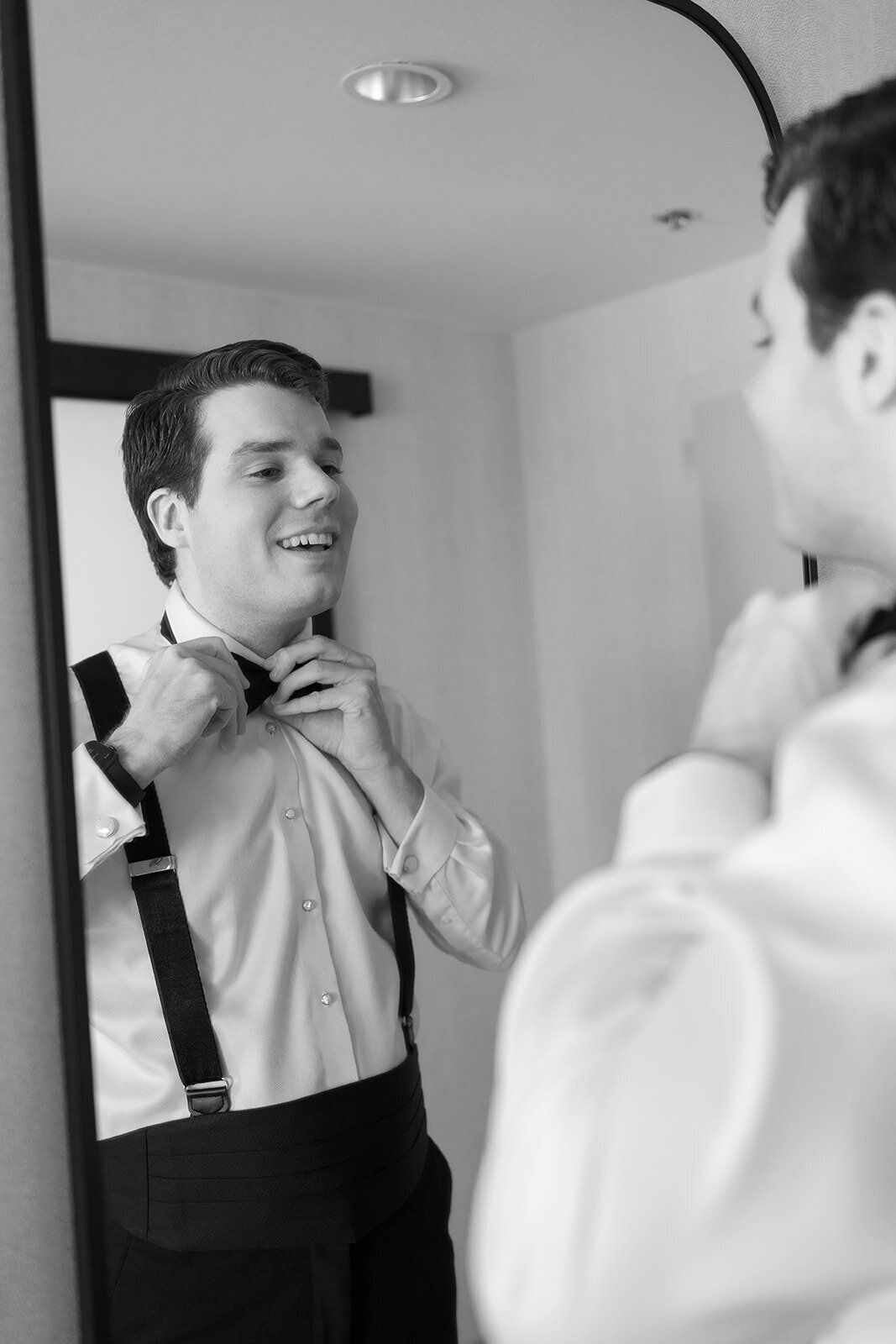 Classy Black Tie Wedding Dallas Hope Gray Photo 40