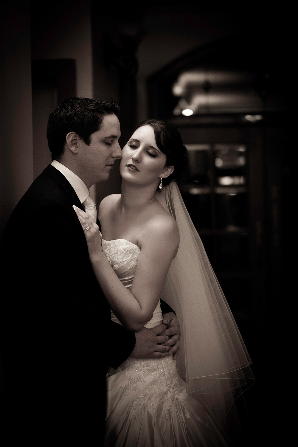 wedding couple at Rockhampton Leagues Club