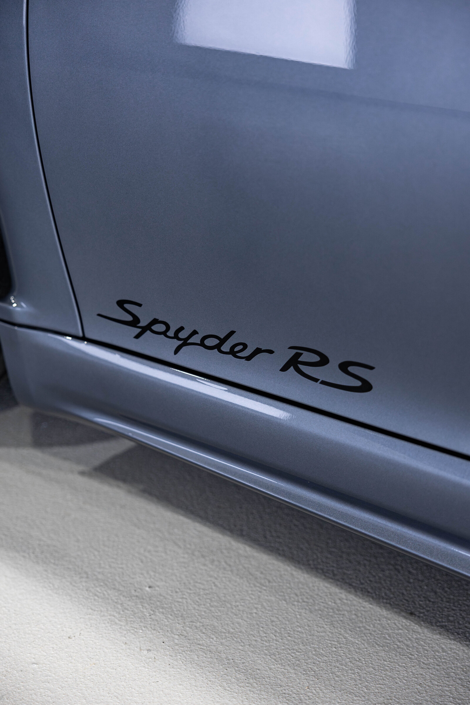 Grey RS Spyder ceramic coating markham toronto le mans detailing 6