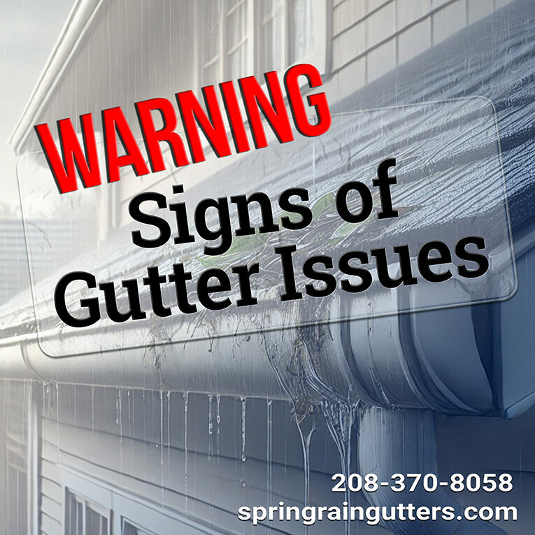 Instagrams-Spring Rain Gutters-Signs of Gutter Problems_ Warning Signs You Need To Aware Of._