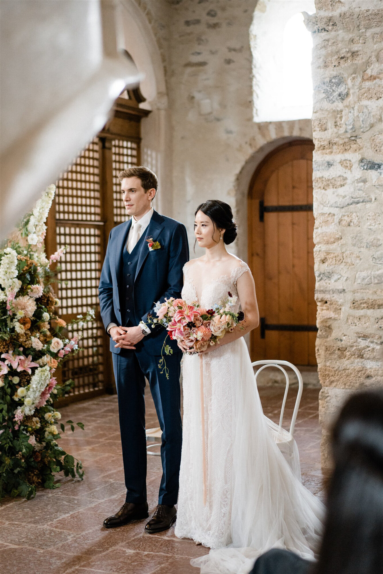 Lily + Roman Castle Wedding Spiez Lake Thun --149