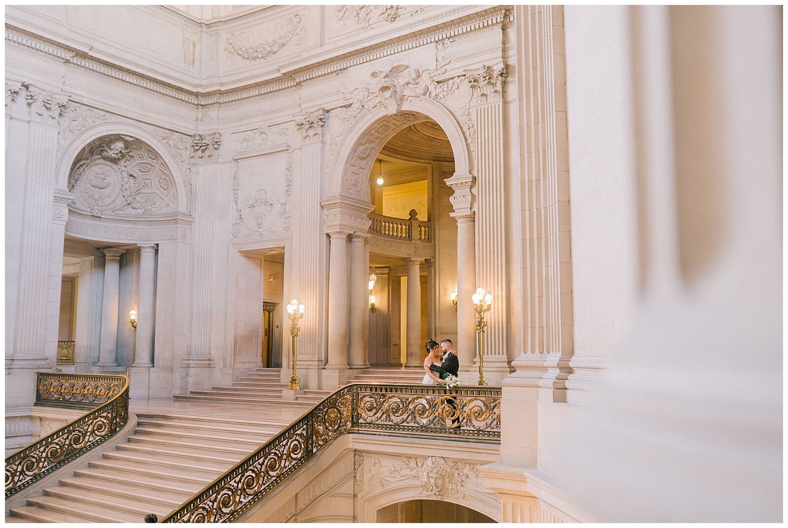 san francisco city hall elopement wedding bride and groom_0045