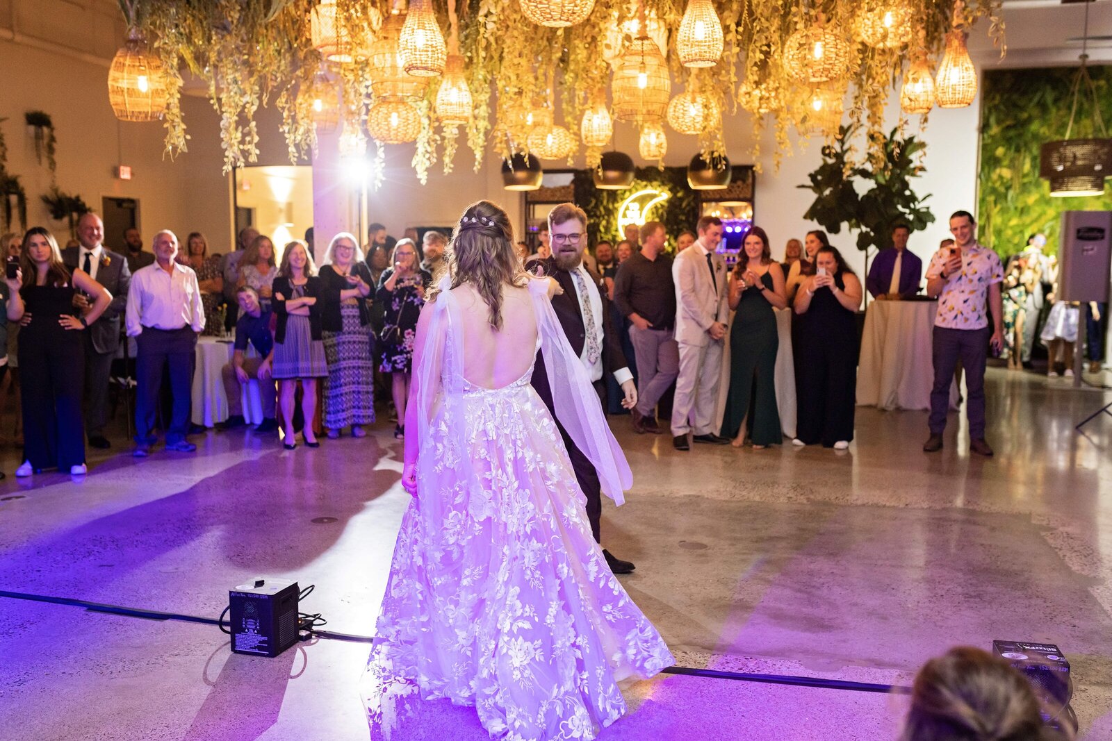 bride-groom-fun-first-dance-entrance