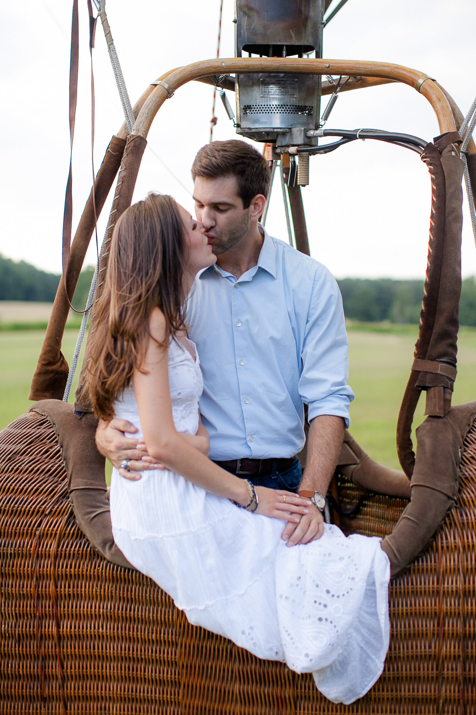 Hot Air Balloon Engagement Session-33