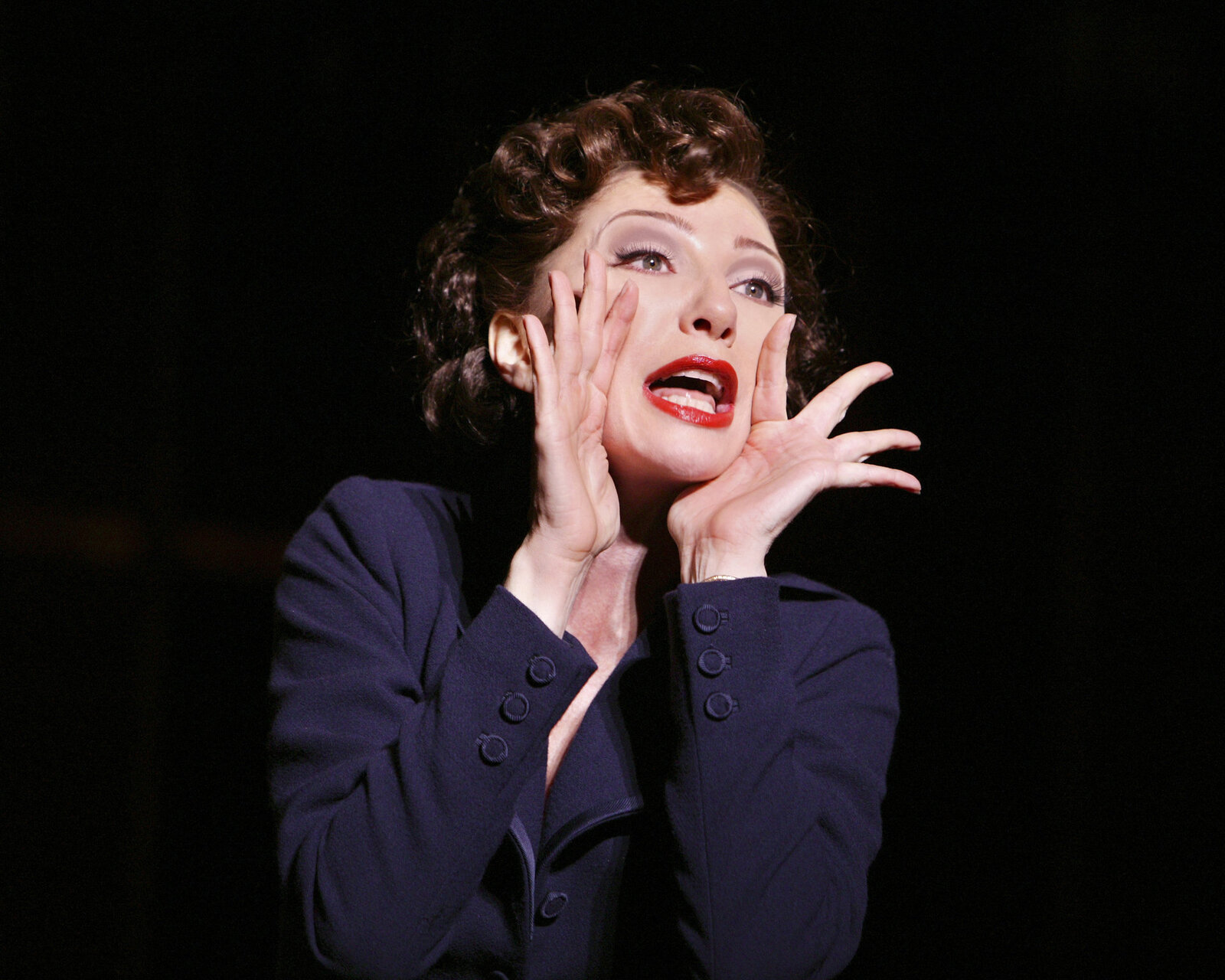 Makeup for Donna Murphy in the Broadway show Wonderful Town