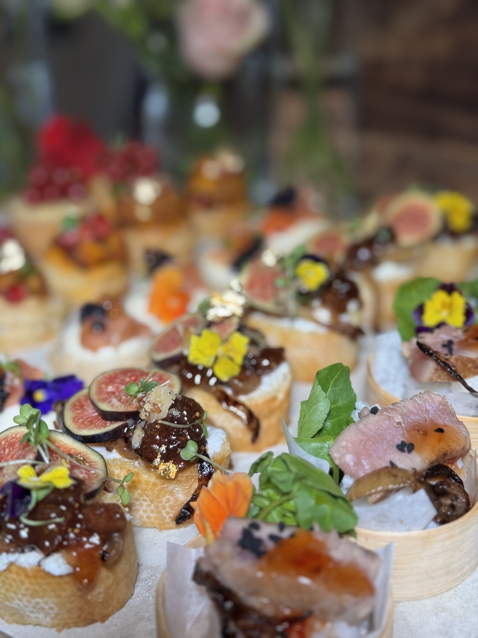 Plated menu item from Nouré & Co catering services