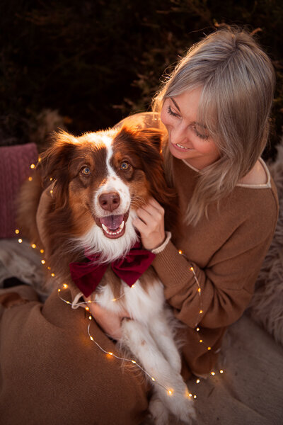 Unieke kerstfoto's met je hond