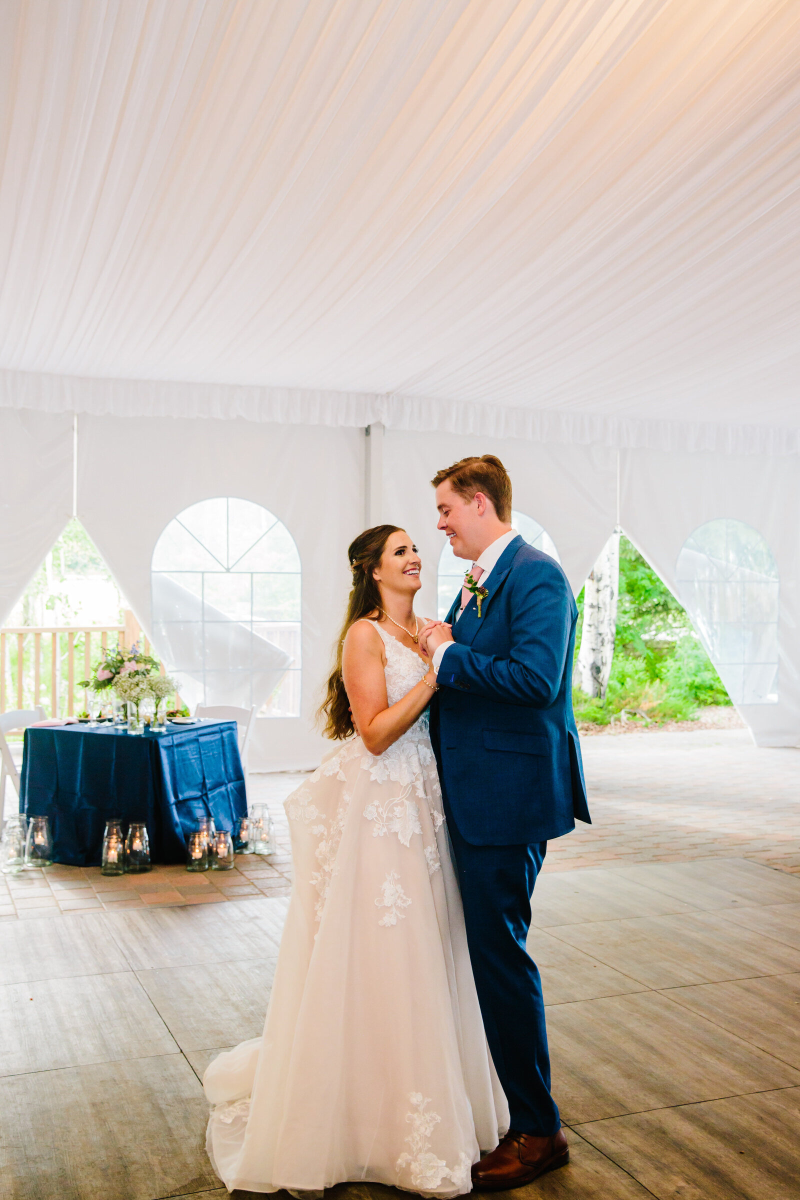 Jackson Hole videographer captures bride and groom dancing after Jackson Hole elopement