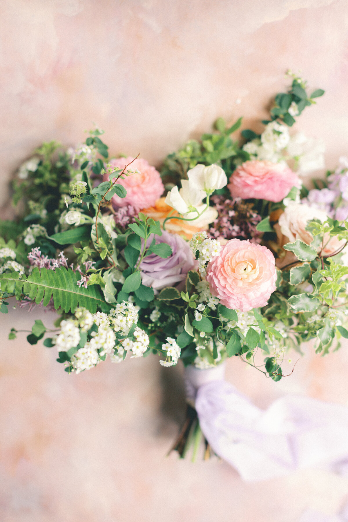 colorful pink flowers