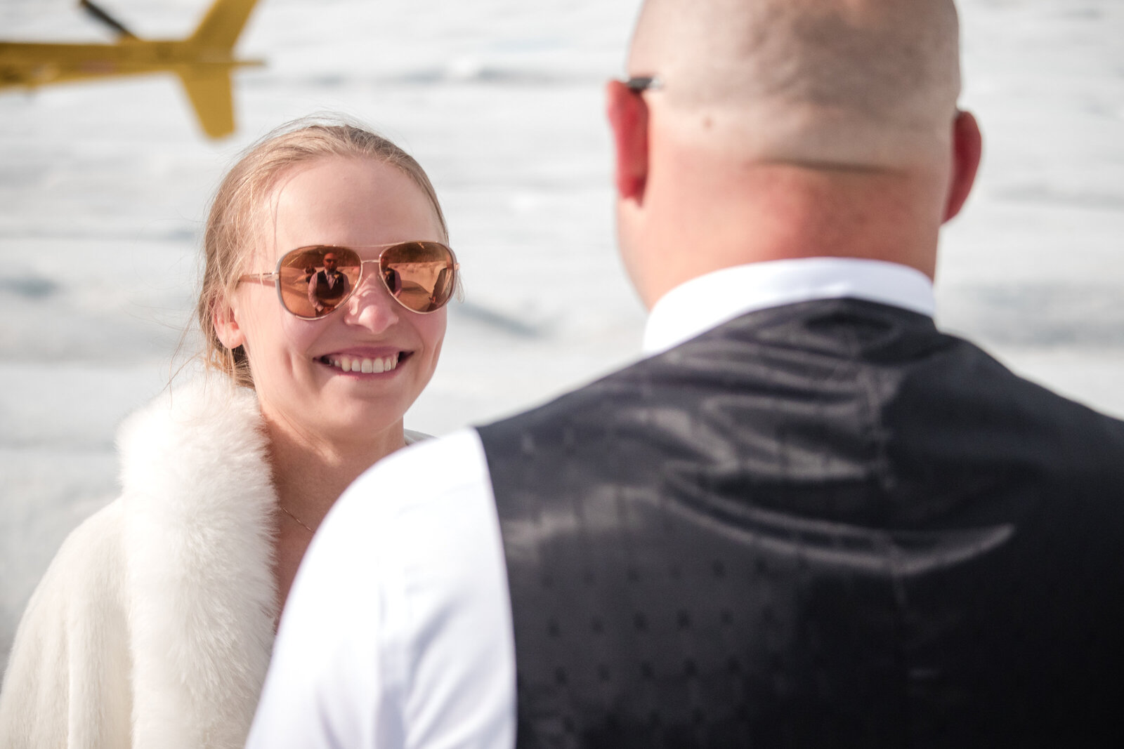 Christine Johnson Photography - Rachel and Bill Wedding Glacier Juneau AK -1