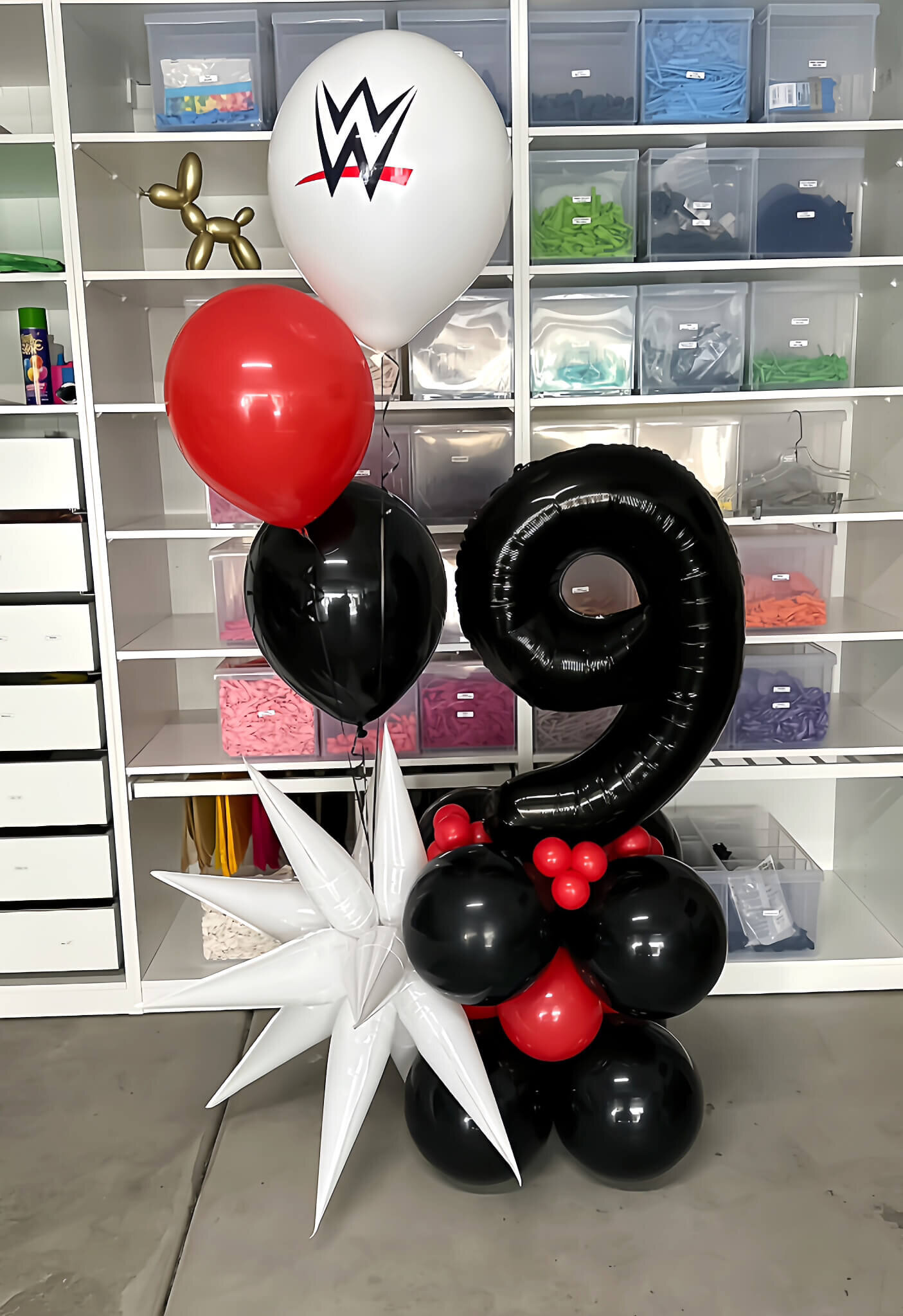 Birthday boy or girl balloon decoration jn Orange County