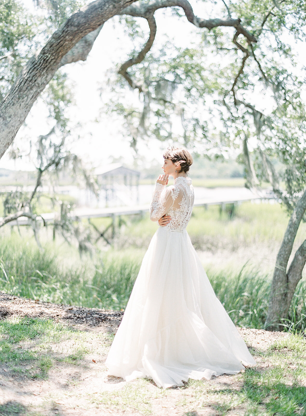 Intimate wedding in Charleston photographed by wedding photographers in Charleston Amy Mulder Photograph