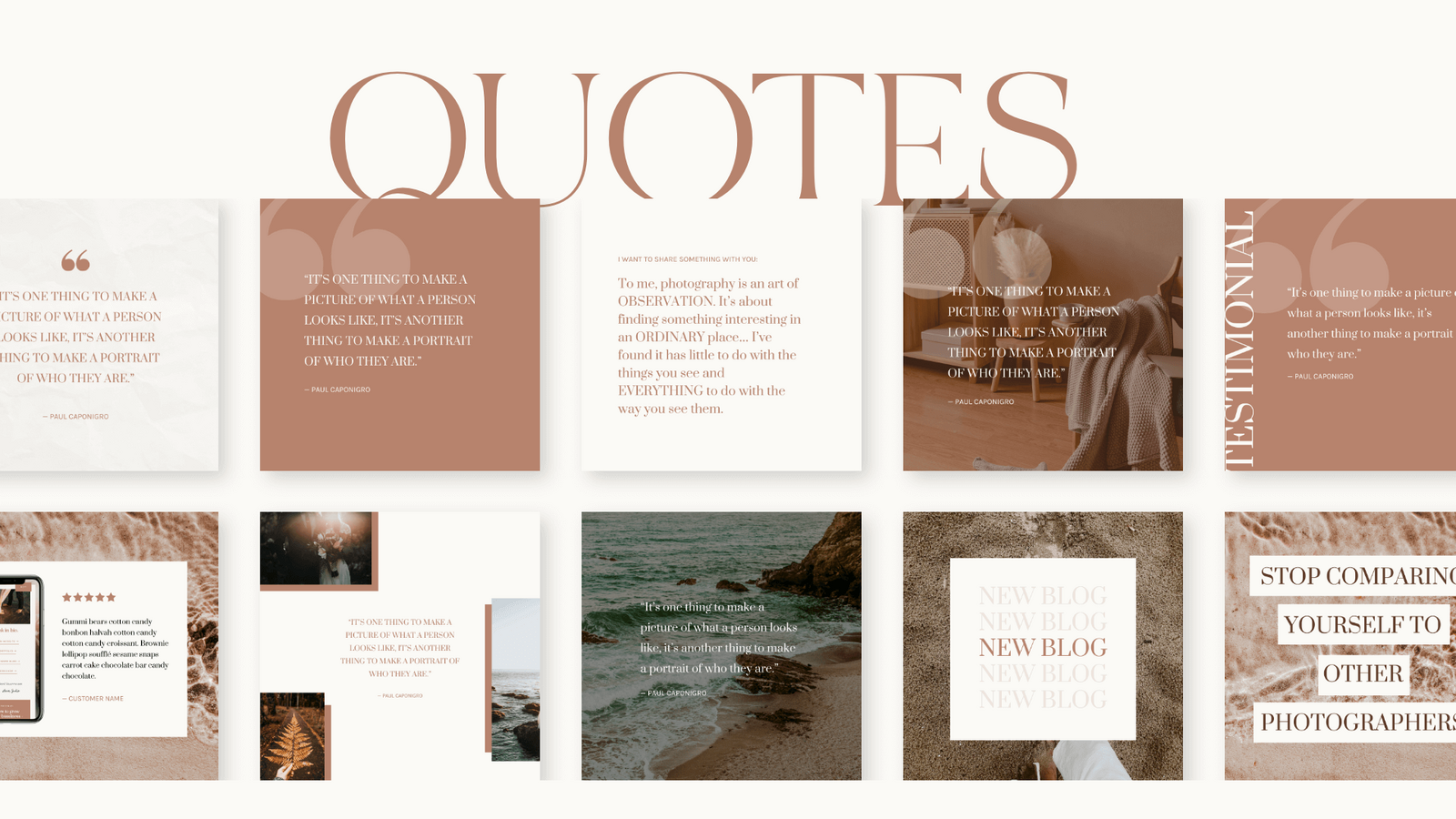 Naxos social media templates quotes