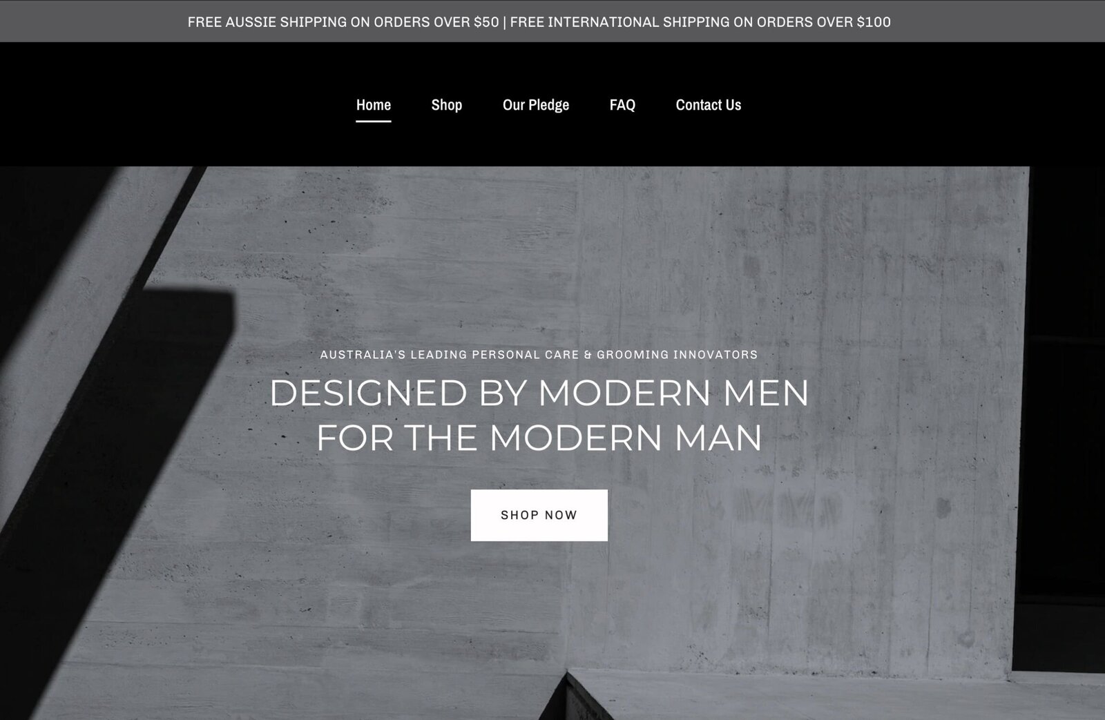 Mens skincare and mental health Brand Design Toronto