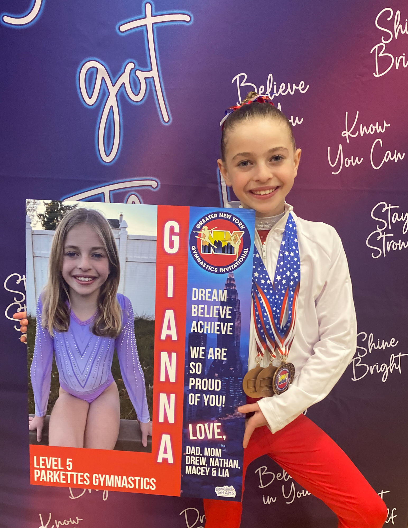Good Luck Grams- Youth Gymnastics Fundraiser - Gymnasts - 15