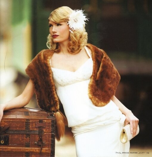 Vintage makeup look for Well Wed magazine