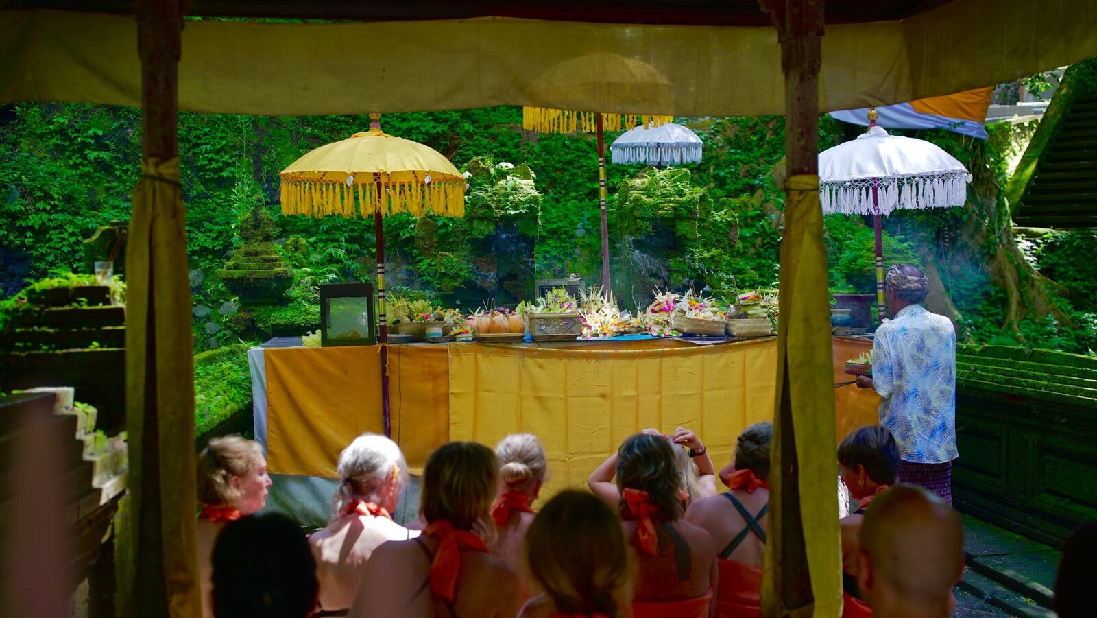 Place to Offer prayers at Water Temple