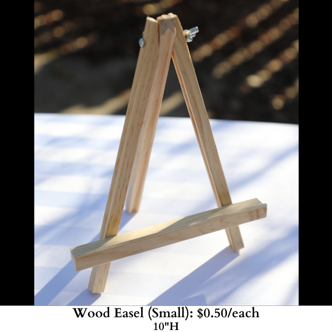 Wood Easel-Small-757