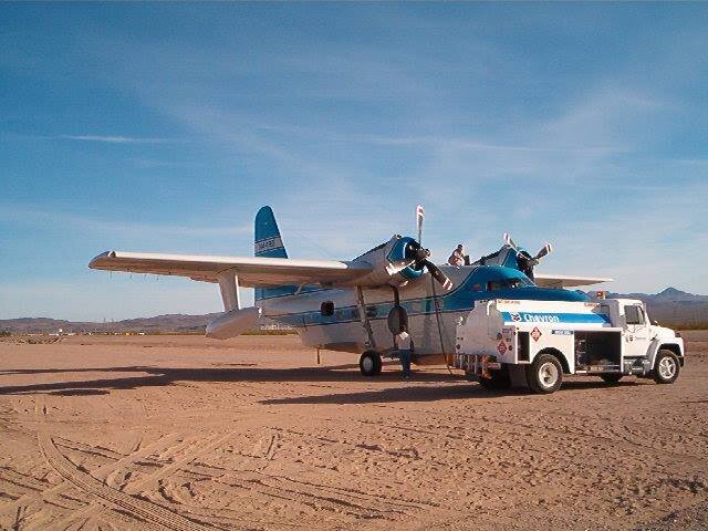 Refueling in the Desert