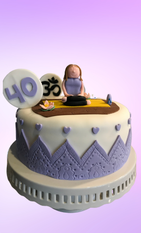yoga cake 2