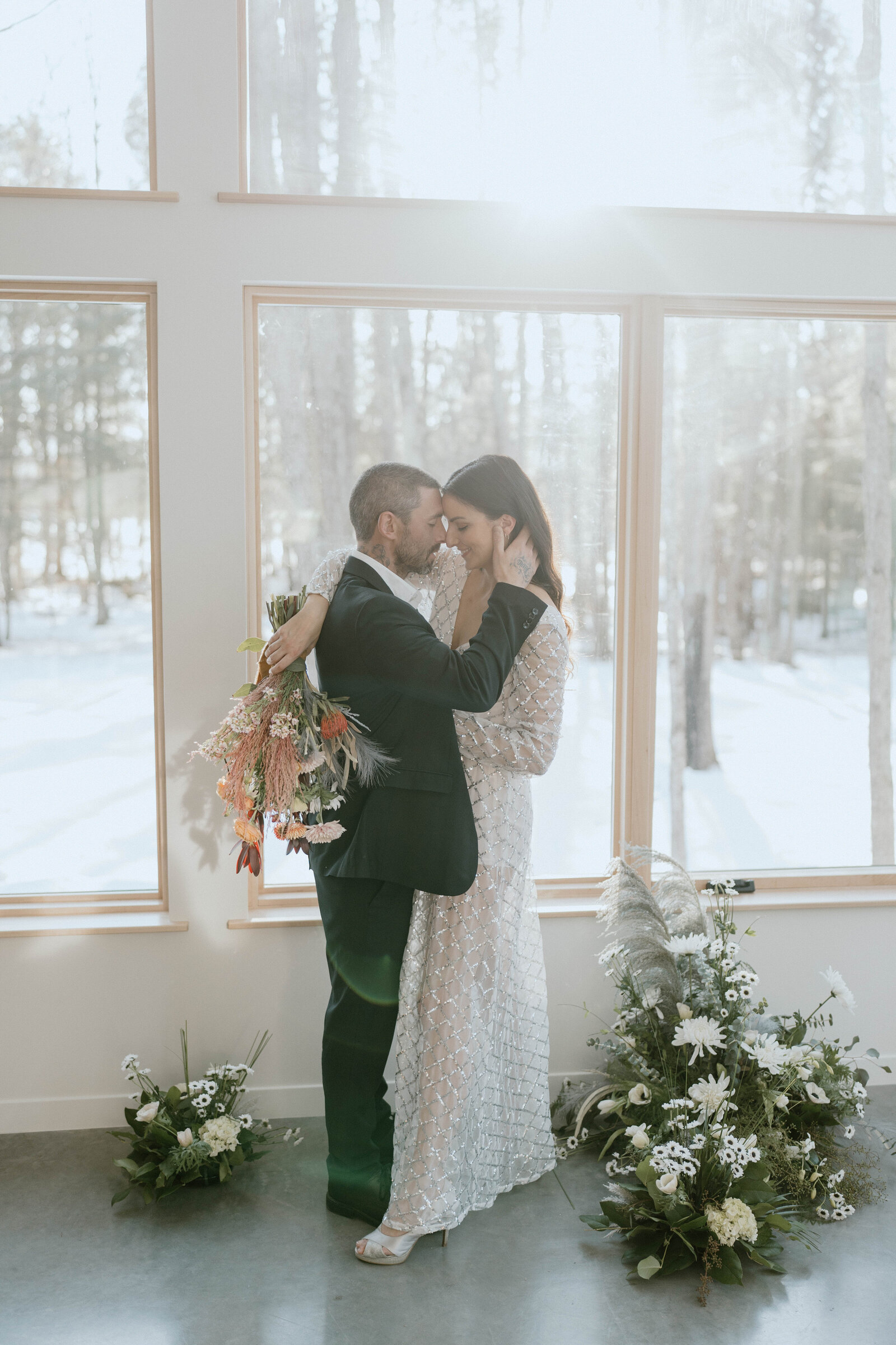 Wausau Wisconsin Intimate wedding elopement Olivia + Ryan-179