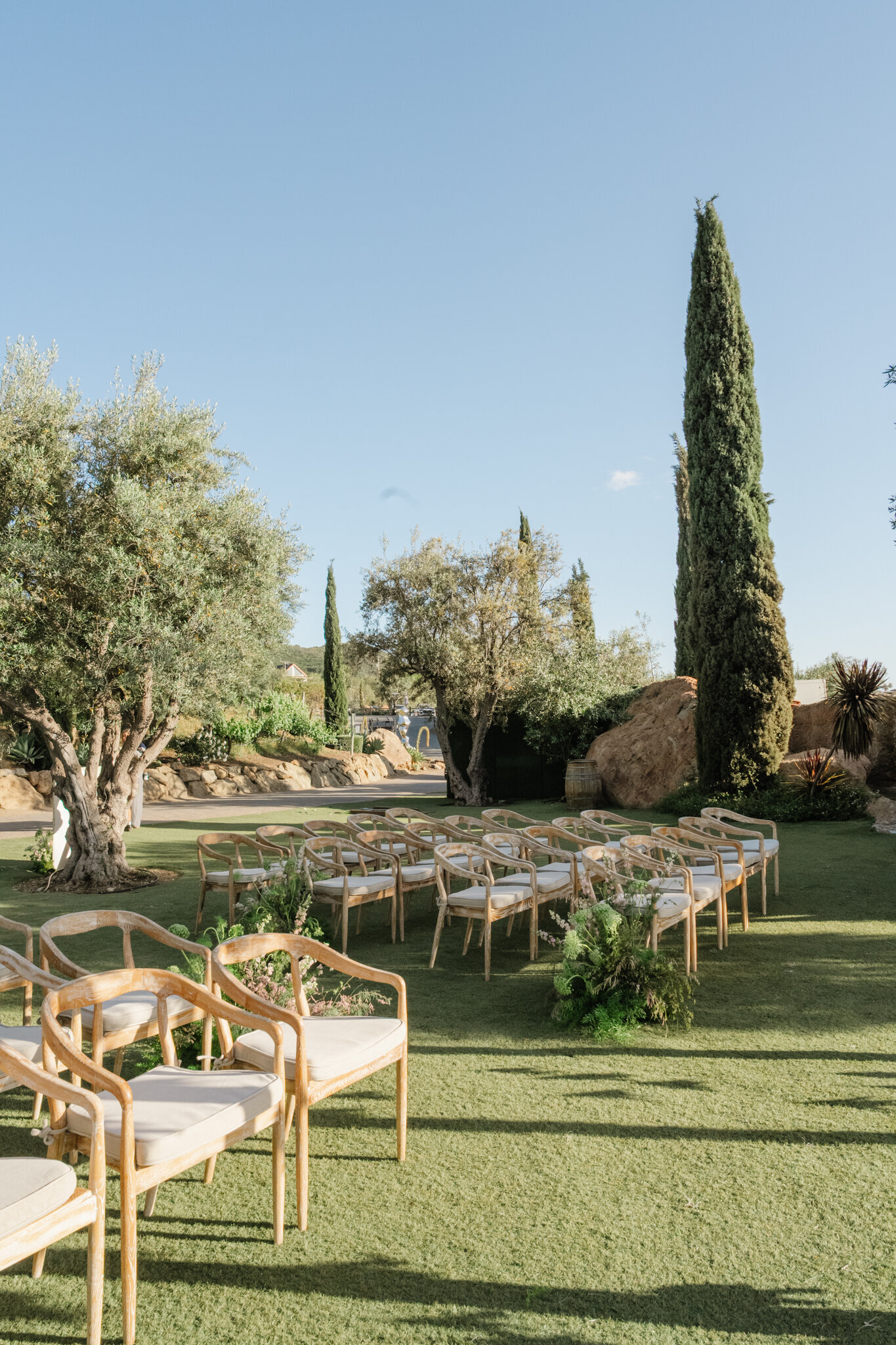 Wedding Ceremony Decor at Cielo Farms, CA (2 of 2)