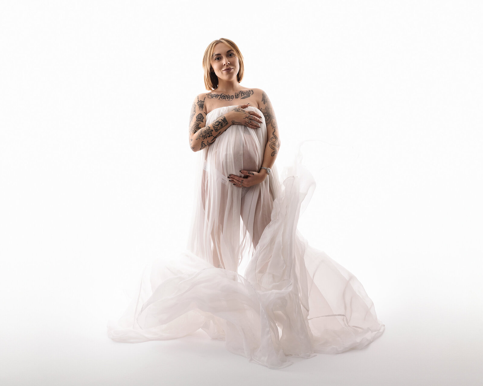 backlit white maternity pregnancy llanelliswansea carmarthen