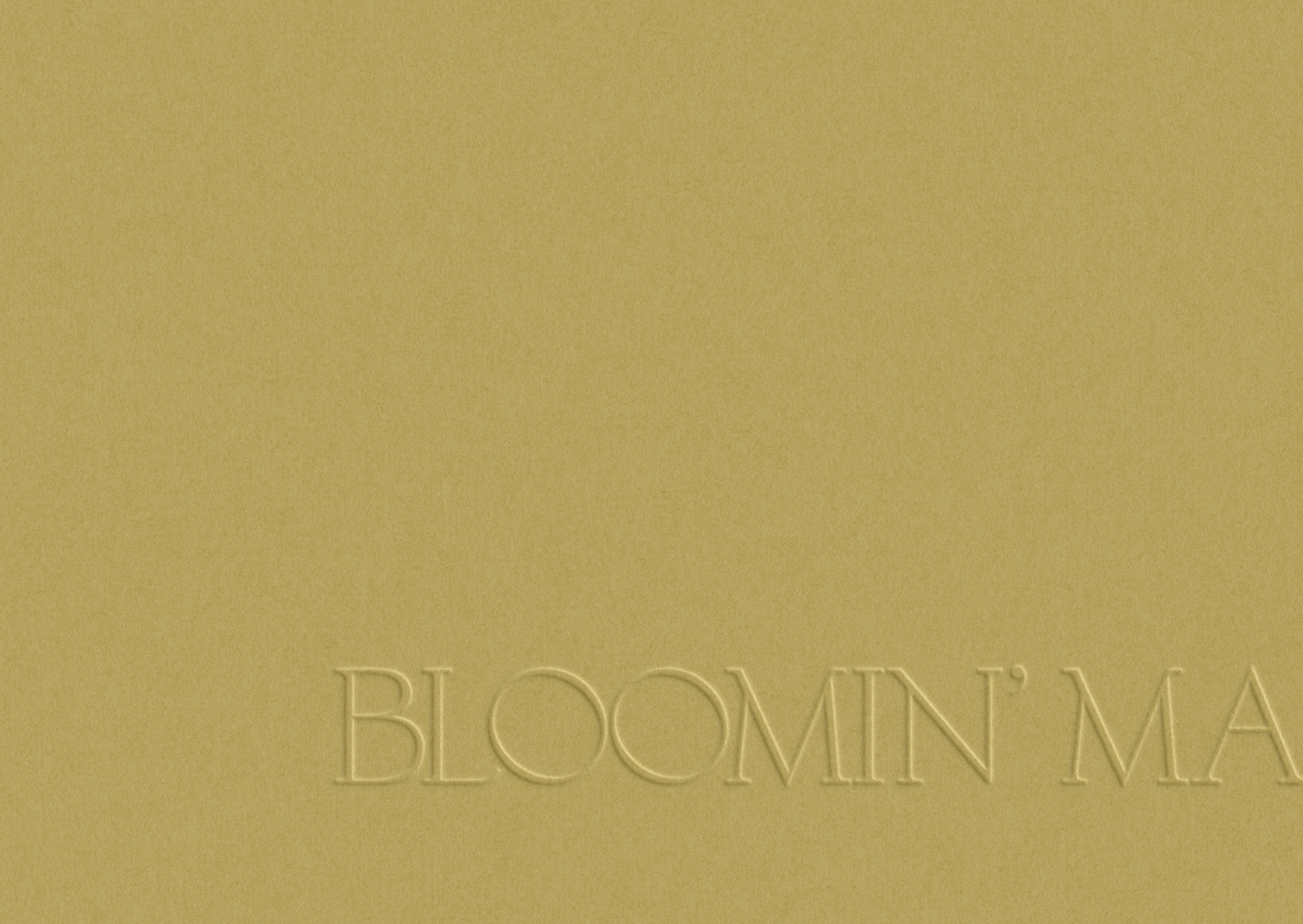 BM - Embossed Design