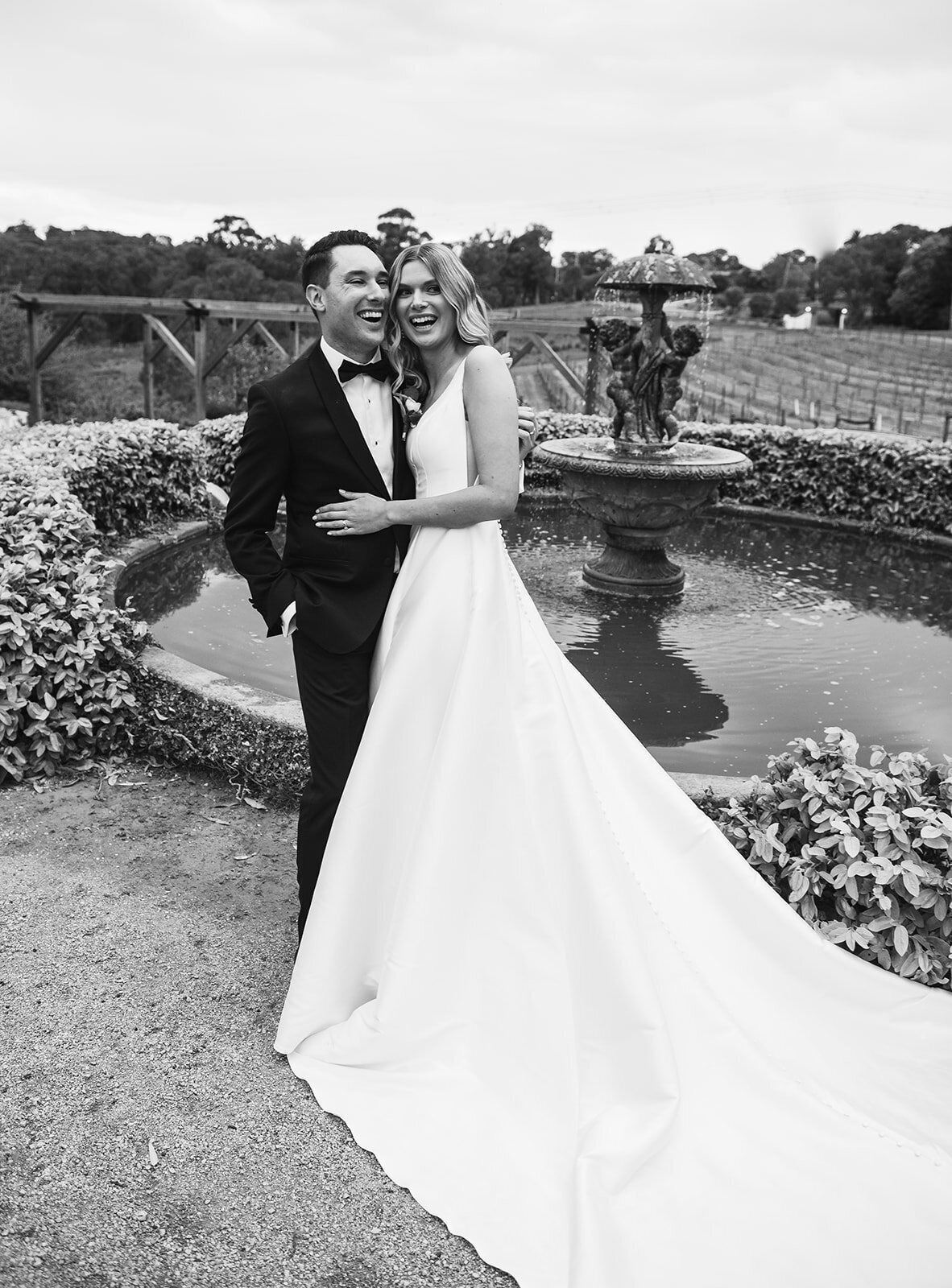 Bride-and-groom-The-Farm