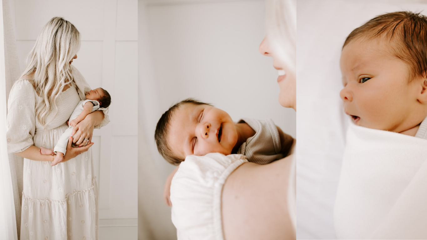 newborn family